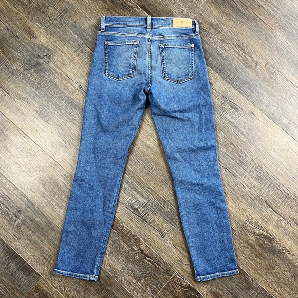 7 For All Mankind Roxanne Ankle Jeans Pants Denim ((size 25)) - Picture 2 of 8